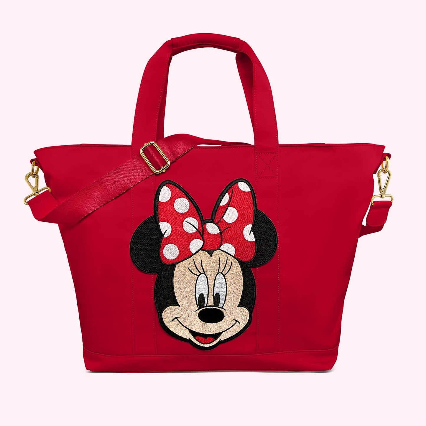 Classic Ruby Tote with Jumbo Minnie Patch
