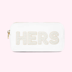 Hers Small Pouch - Bridal Organization Bag | Wedding Bridal Makeup