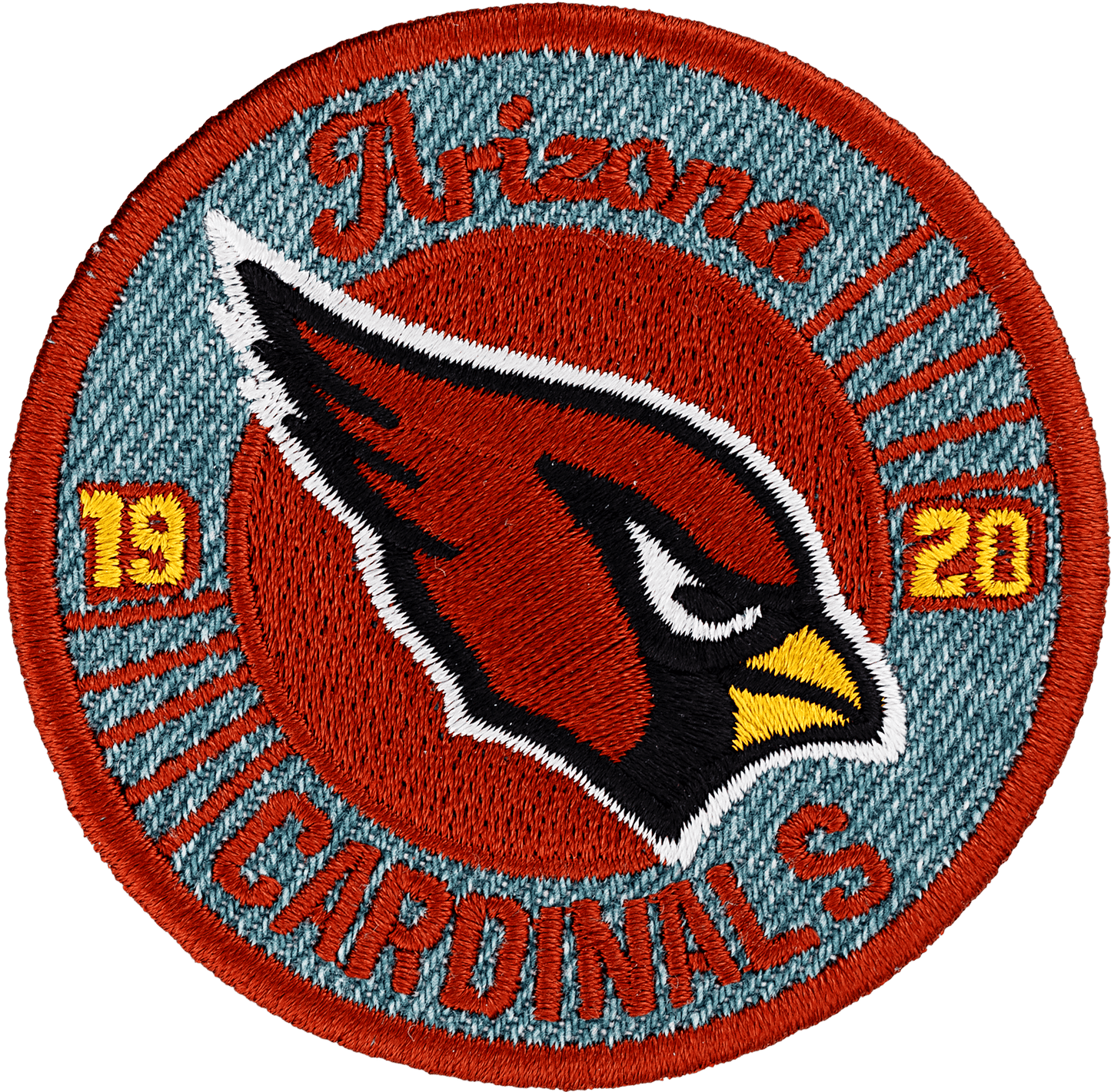 Arizona Cardinals Glitter Varsity Patch