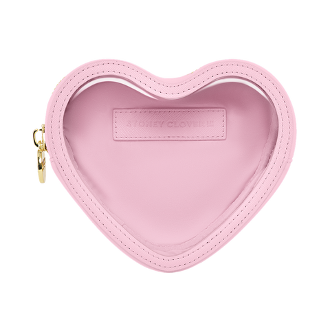 Clear Front Heart Pouch
