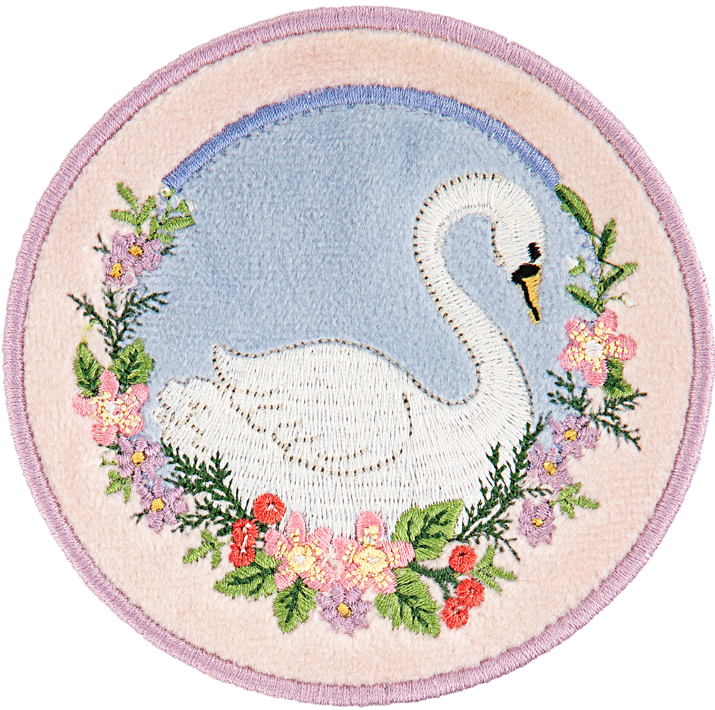 Holiday Swan Patch