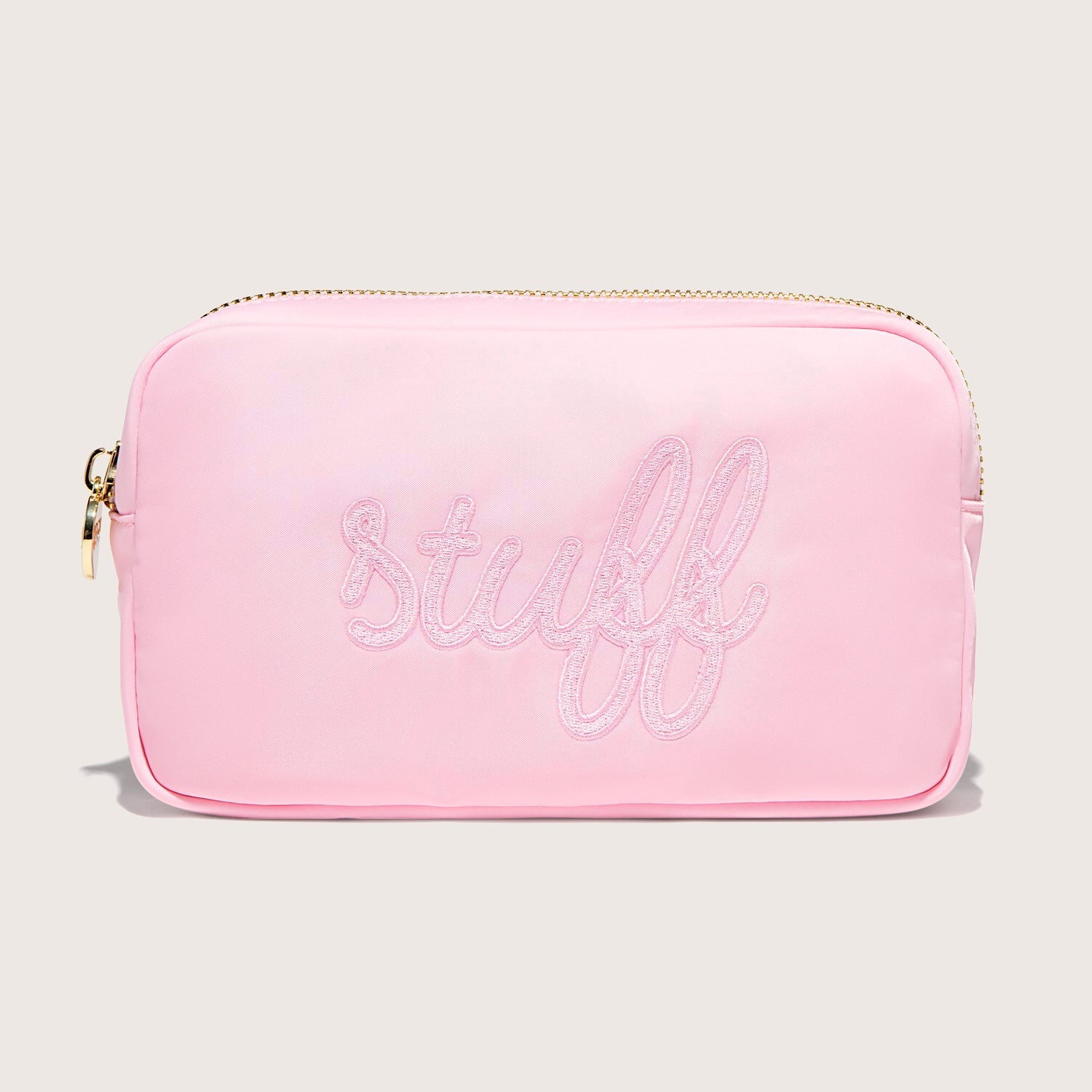Stuff Embroidered Small Pouch