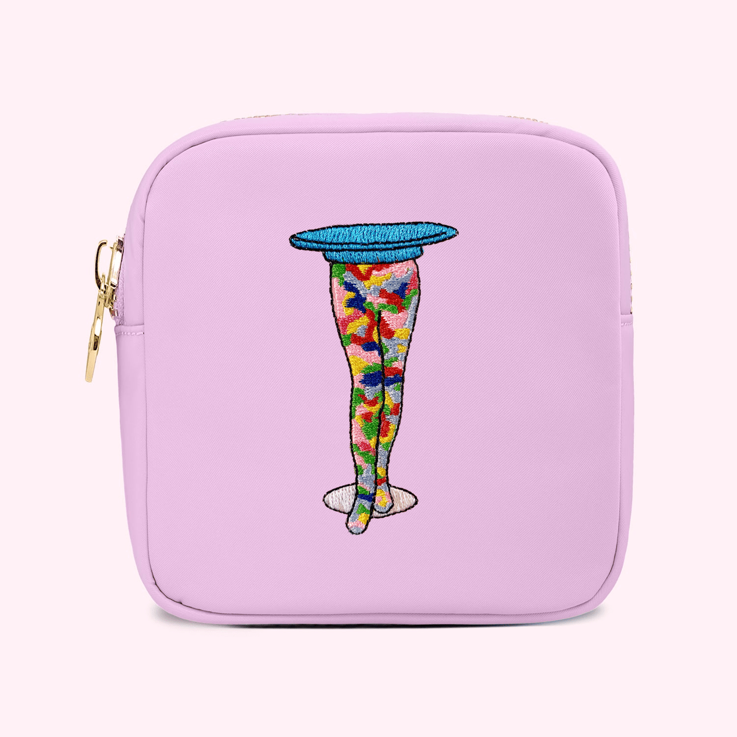 Embroidered Legs Mini Pouch - Stoney Clover Lane