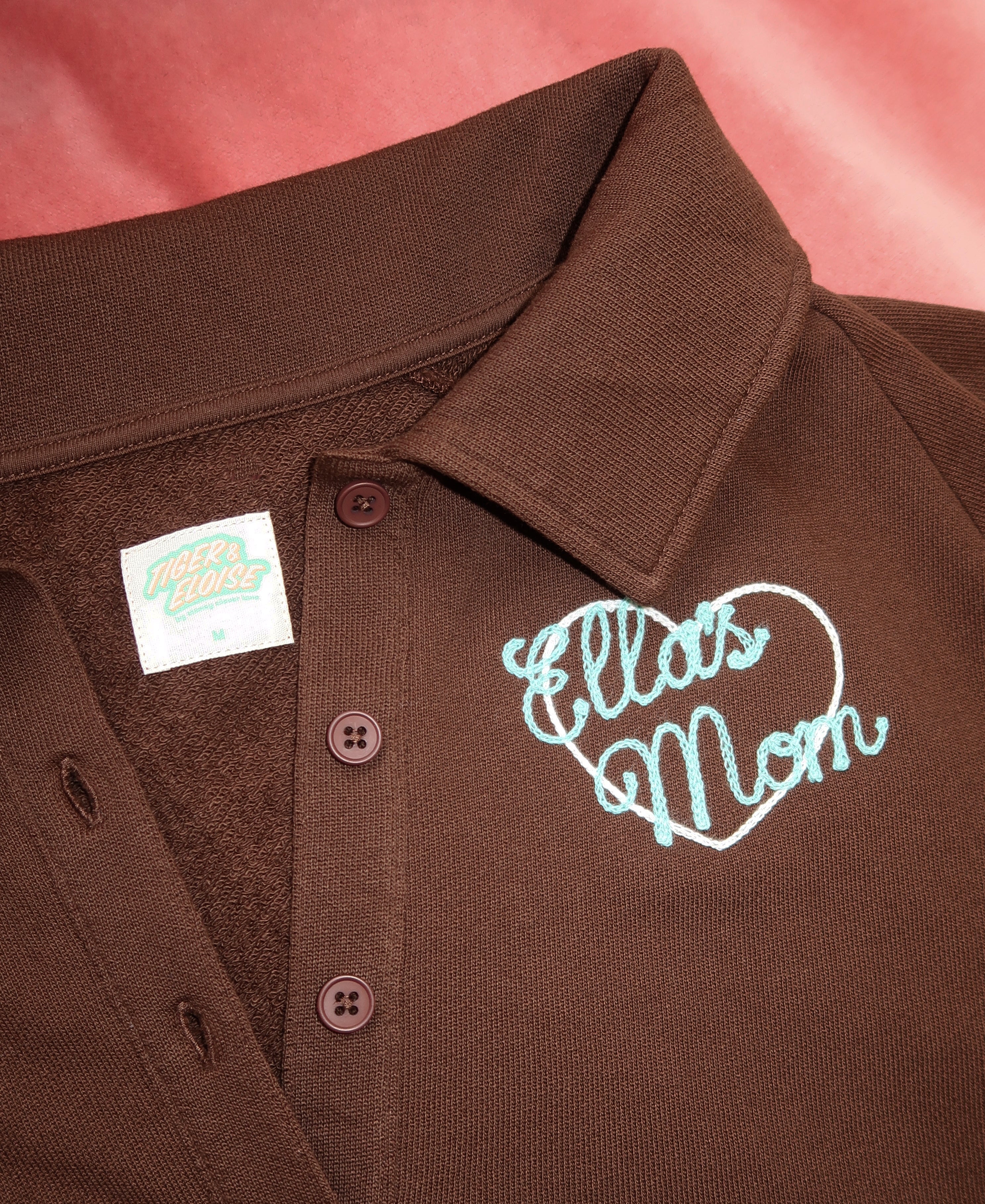 The French Terry Oversized Henley