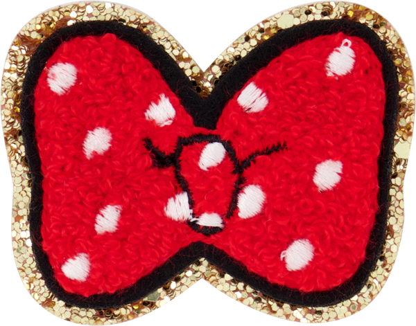 Disney Minnie Mouse Bow Varsity Patch