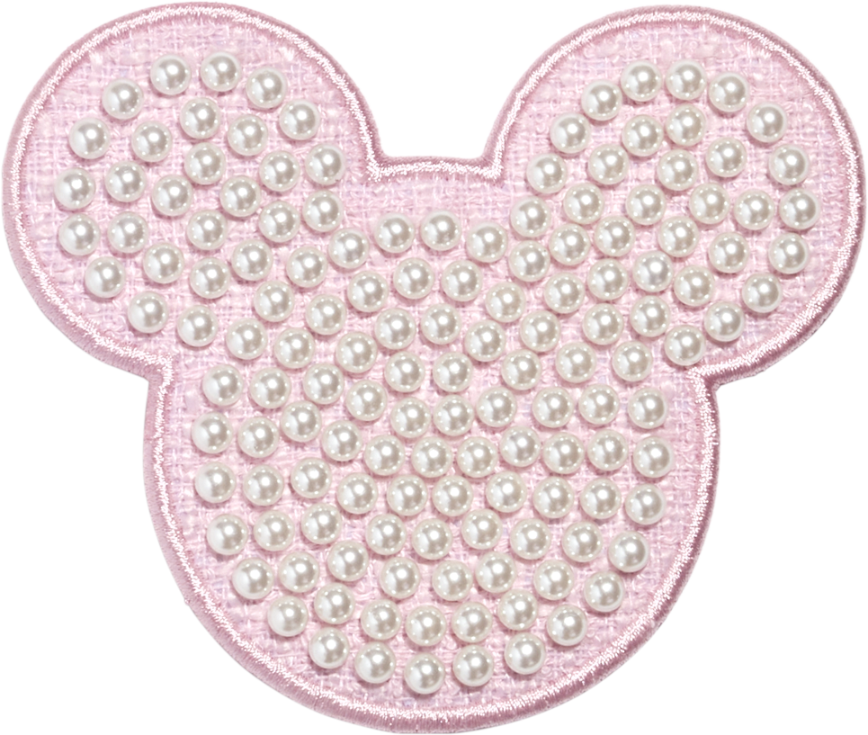 Flamingo Disney Mickey Mouse Pearl Patch