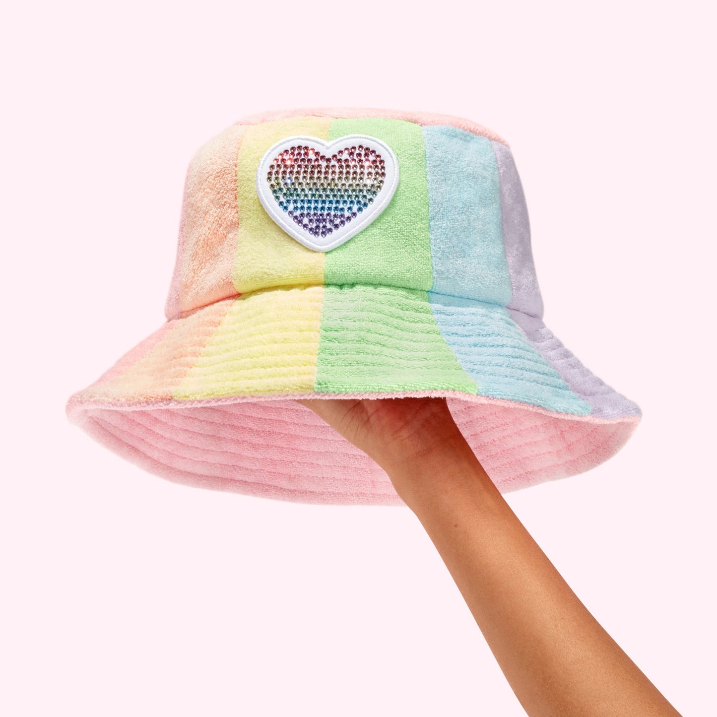 Rainbow Terry Bucket Hat