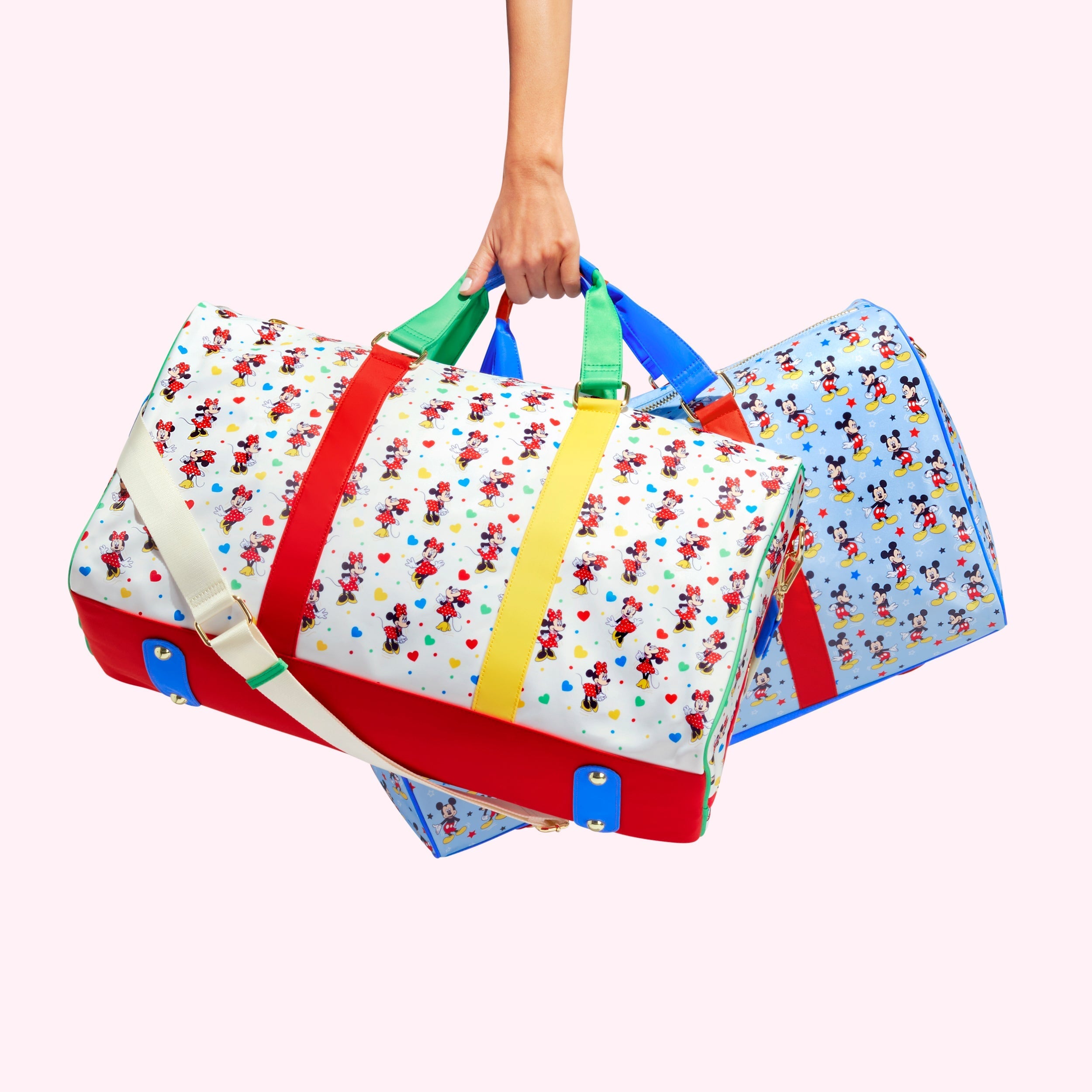 Stoney Clover Lane Bags | Stoney Clover Lane Mini Duffle Bag - Peach | Color: Orange | Size: 10 H x 18.5 L x 7.3 D | Poshggp's Closet