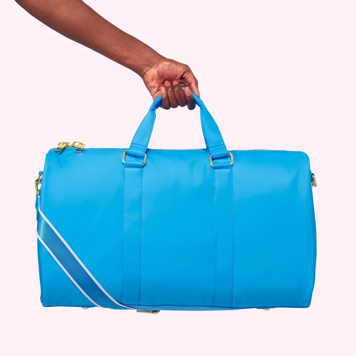 Blue Duffle Bag & Weekender Bag