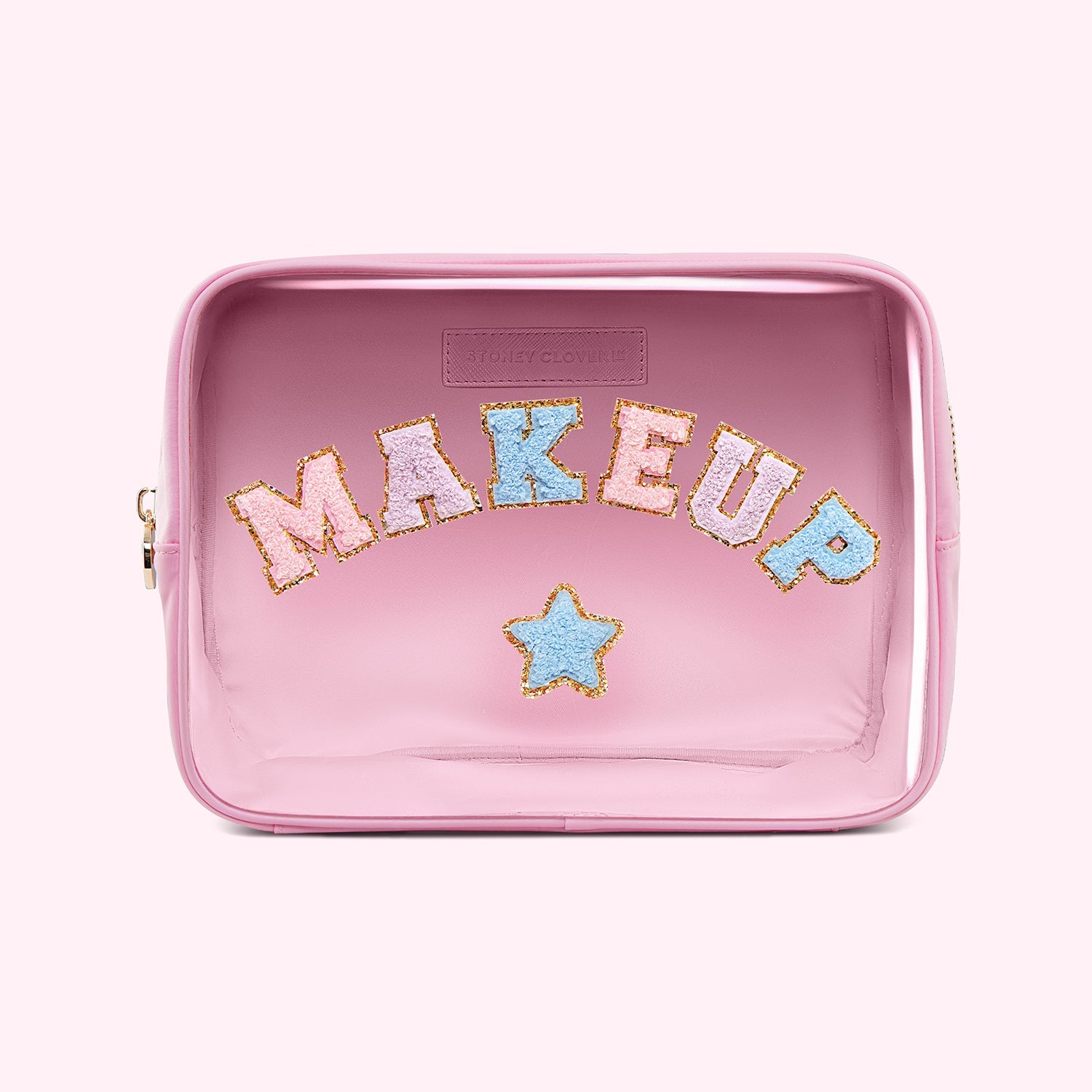 Makeup Clear Front Large Pouch