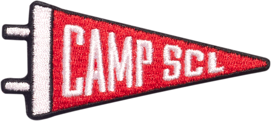 Camp SCL Pennant Patch