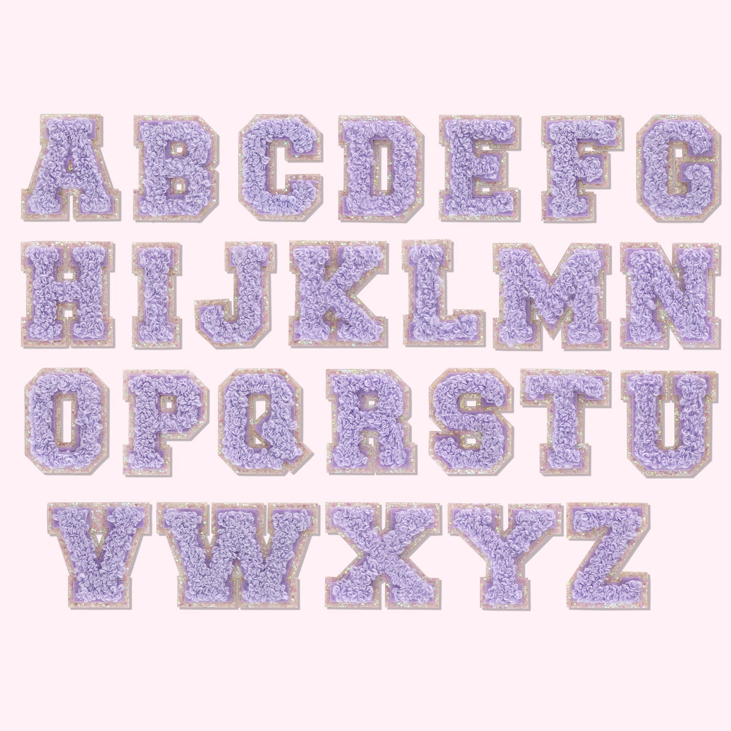Paradise Mini Glitter Varsity Letter Patch