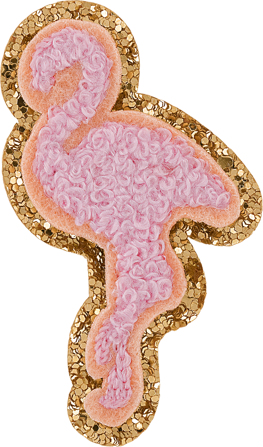 Glitter Flamingo Patch