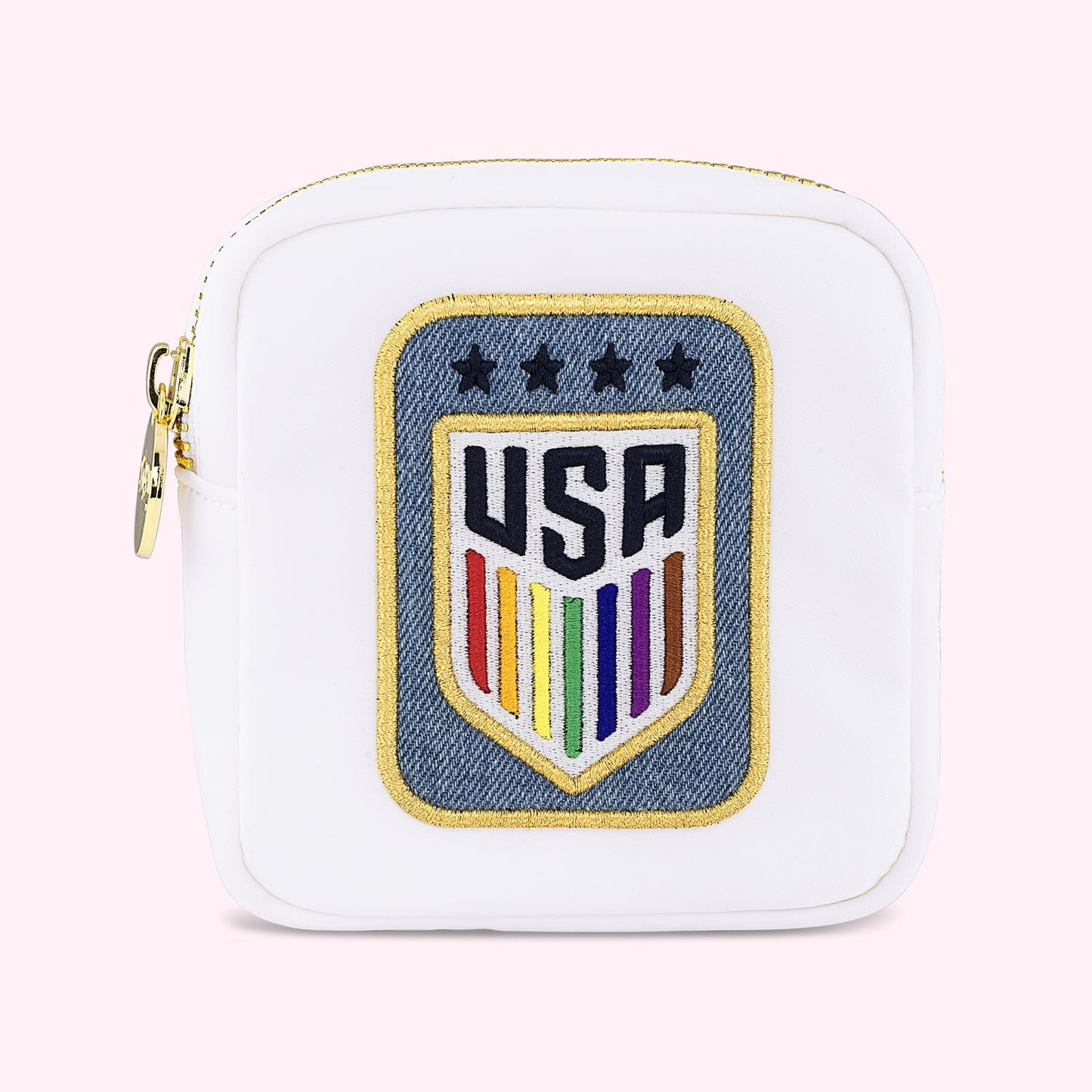 U.S. Soccer Blanc Mini Pouch