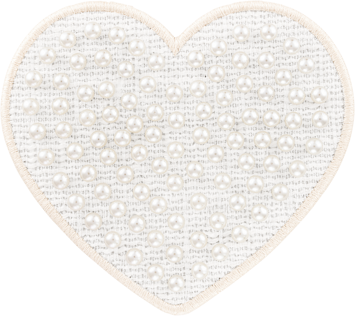 Jumbo Pearl Heart Patch