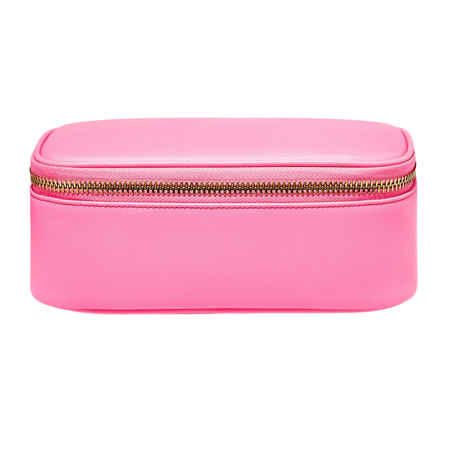 Textured Open Top Mirror Pouch