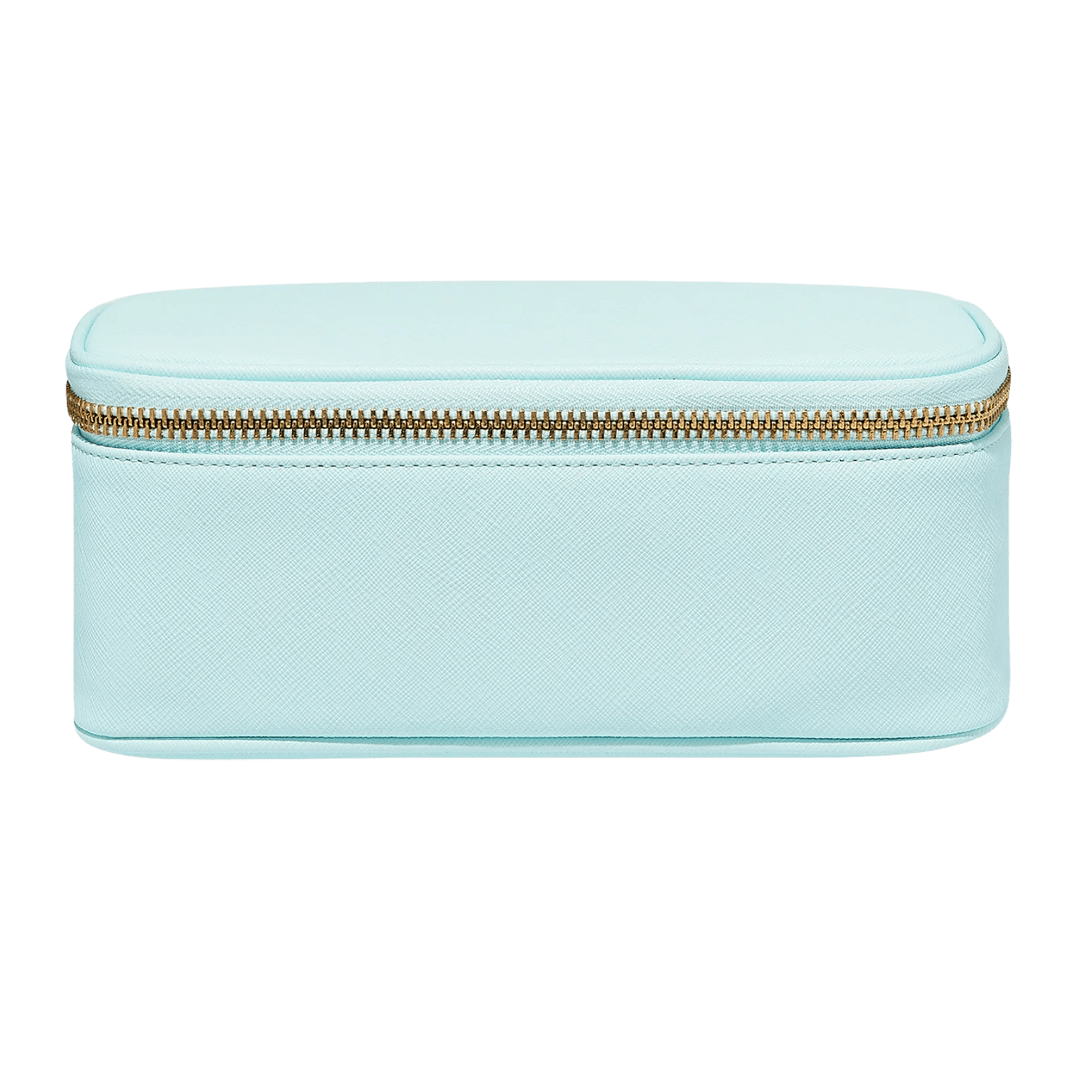 Textured Open Top Mirror Pouch