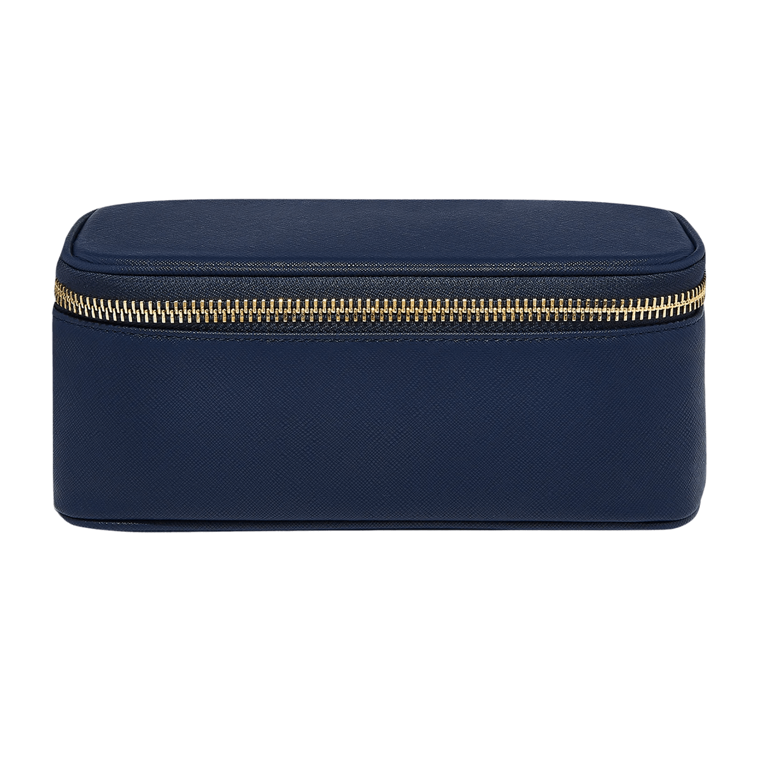 Textured Open Top Mirror Pouch