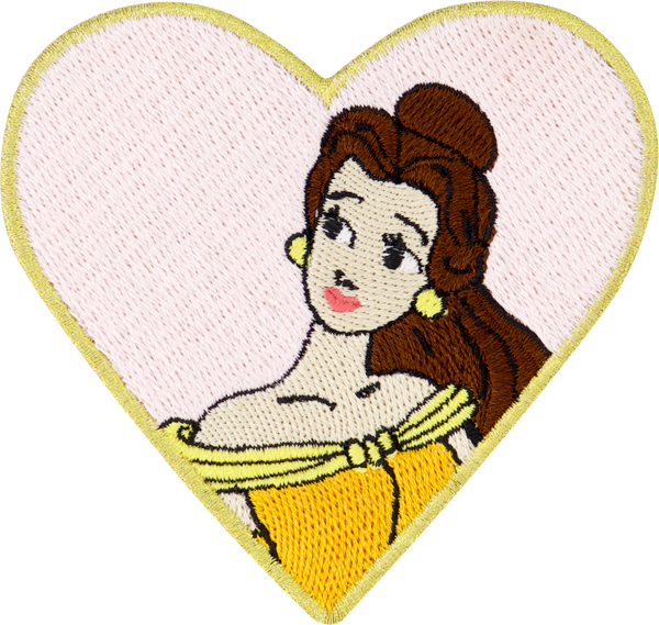 Disney Princess Belle Heart Patch