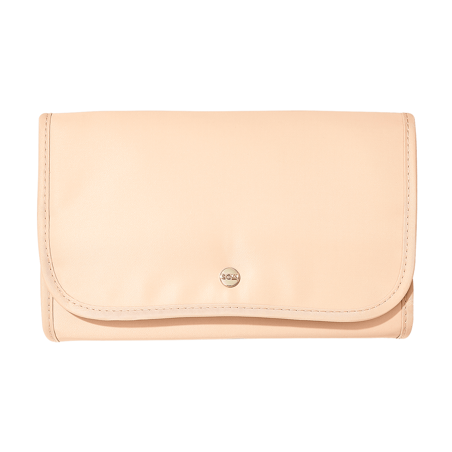 CHANEL Shiny Goatskin Quilted Chanel 19 Card Holder Green 942370