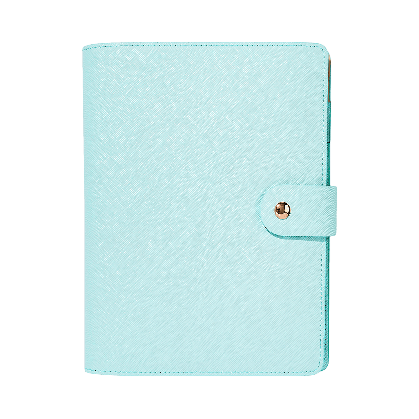Textured Notebook | Personalized Notebook - Stoney Clover Lane Periwinkle (Vegan Leather)