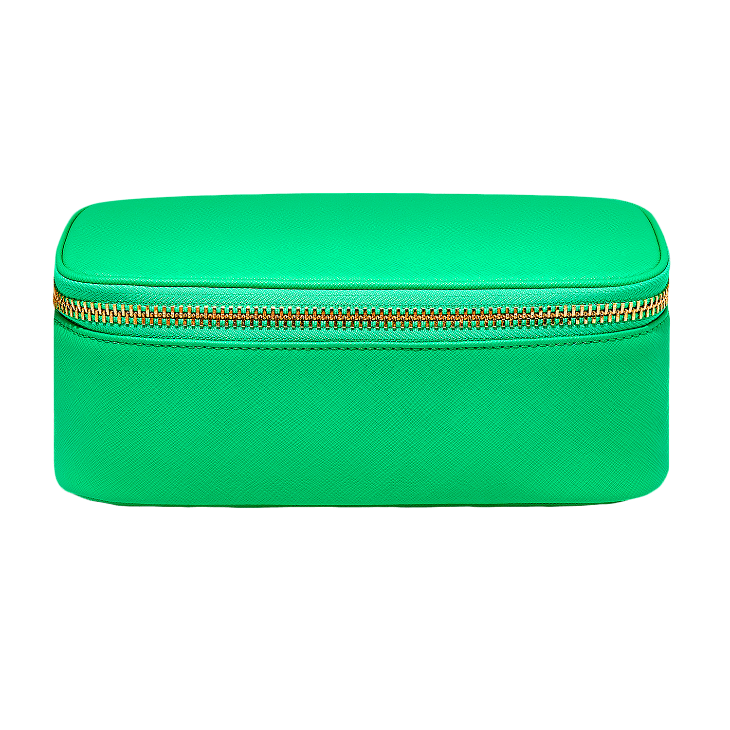 Textured Open Top Mirror Pouch