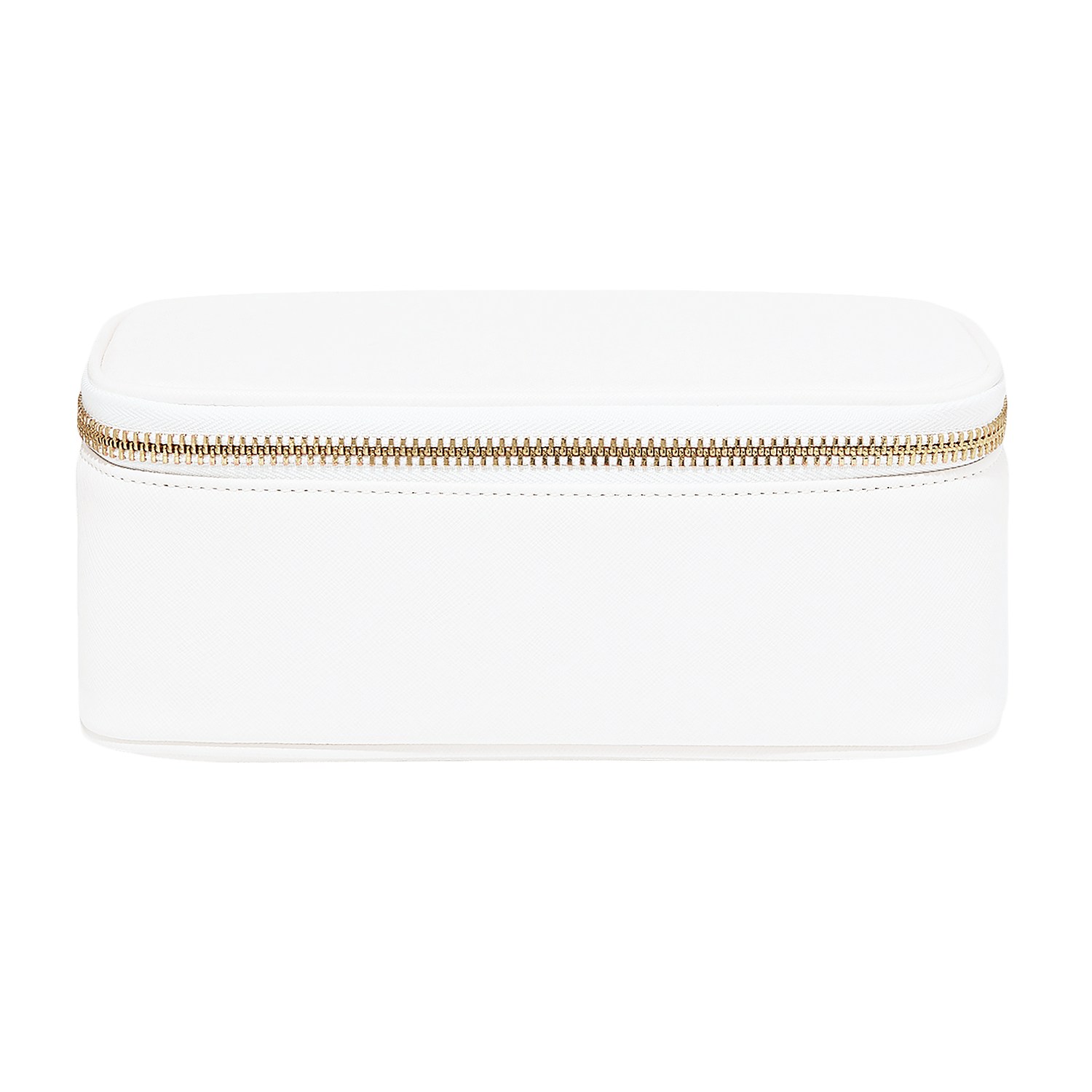 Textured Open Top Mirror Pouch