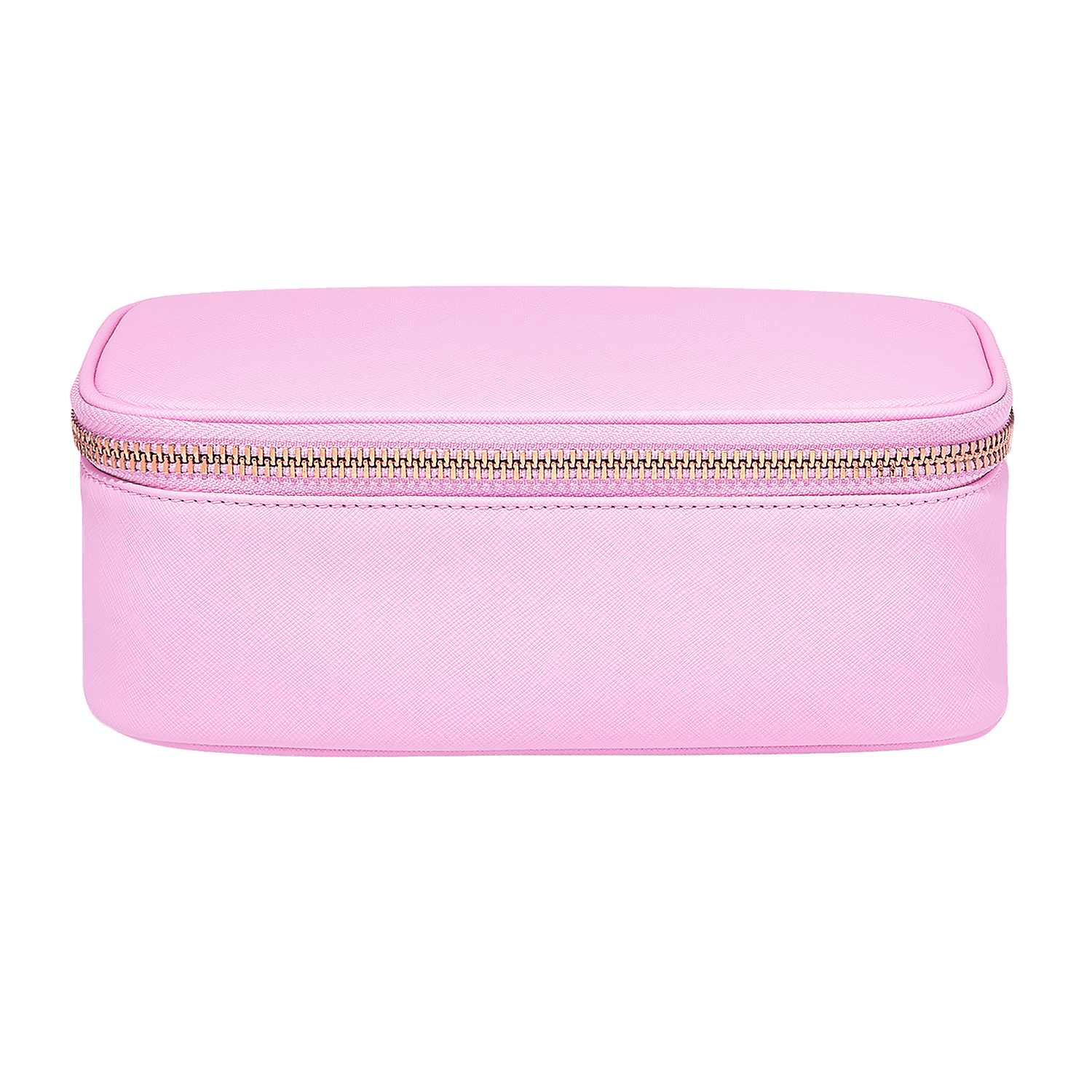 Textured Open Top Mirror Pouch