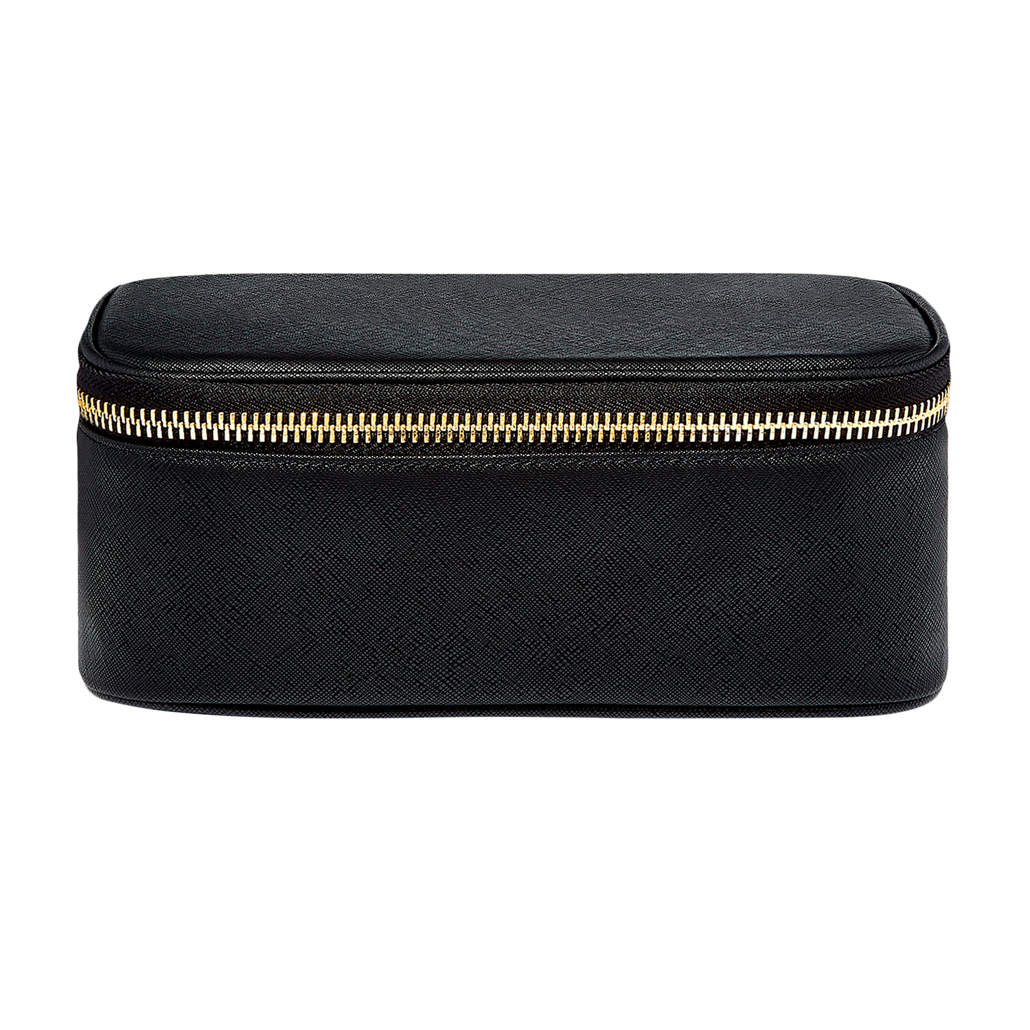 Textured Open Top Mirror Pouch