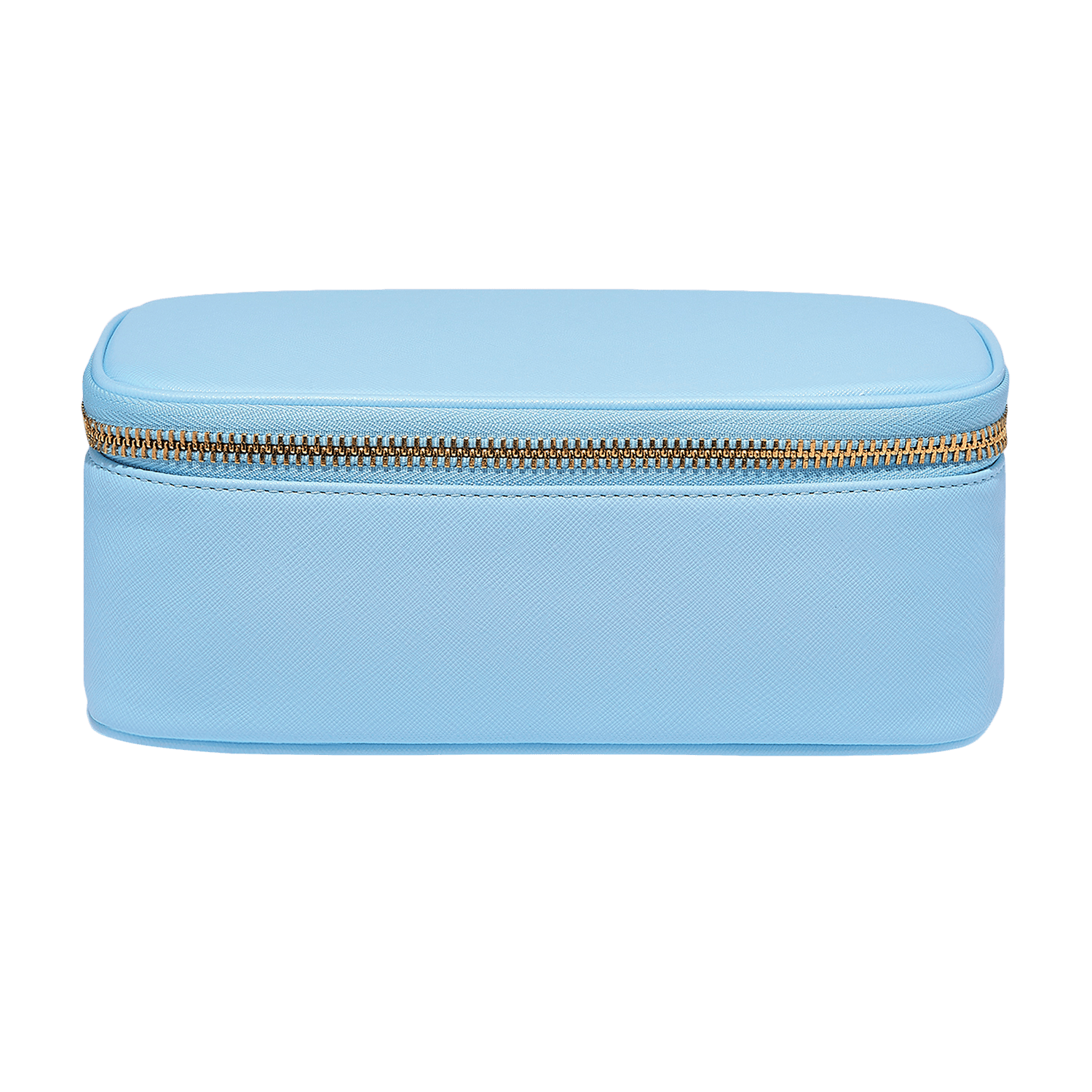 Textured Open Top Mirror Pouch