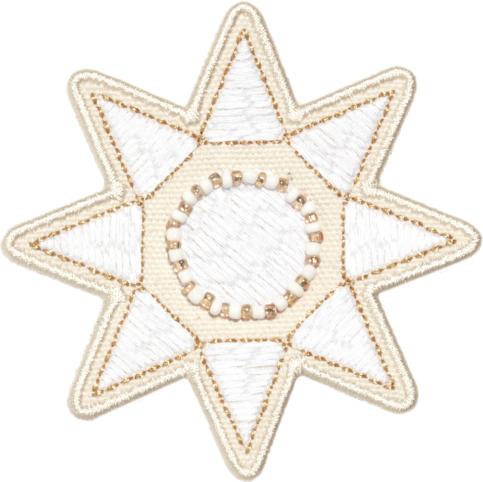 Summer Woven Sun Patch