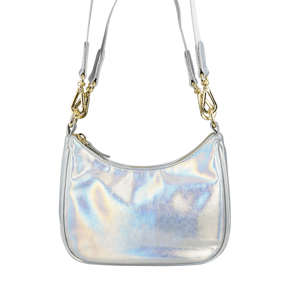 Shimmer Curved Crossbody Bag  Shoulder Bag - Stoney Clover Lane