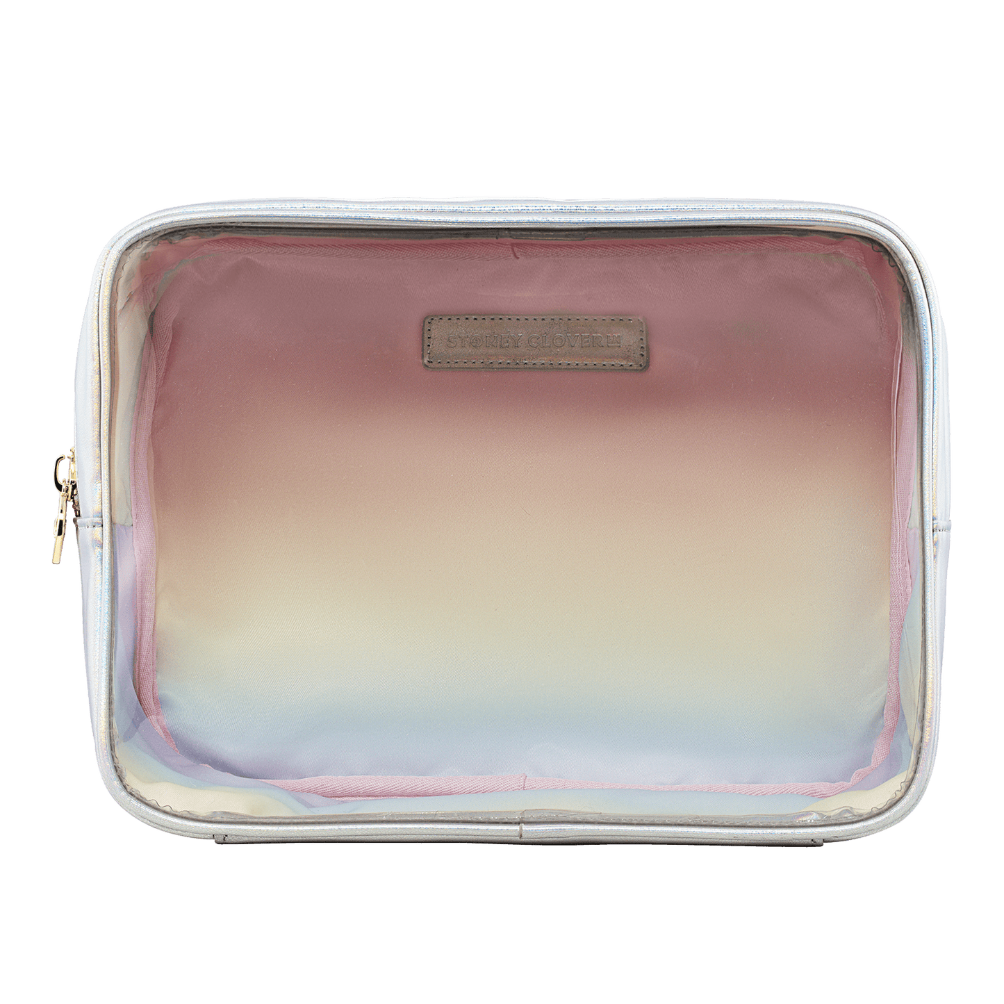 Shimmer Clear Large Pouch