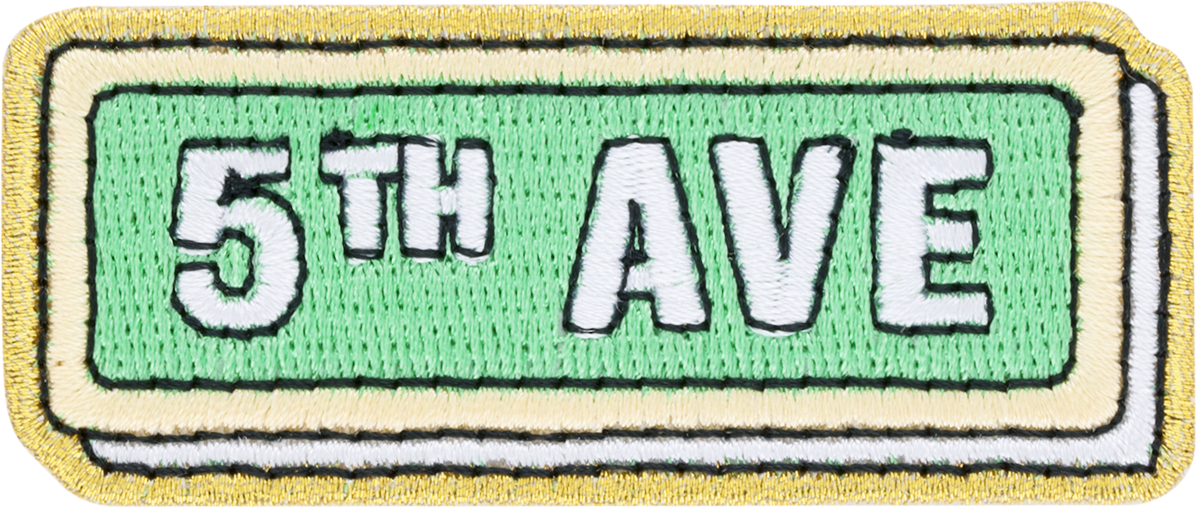 5th Ave Sign Patch