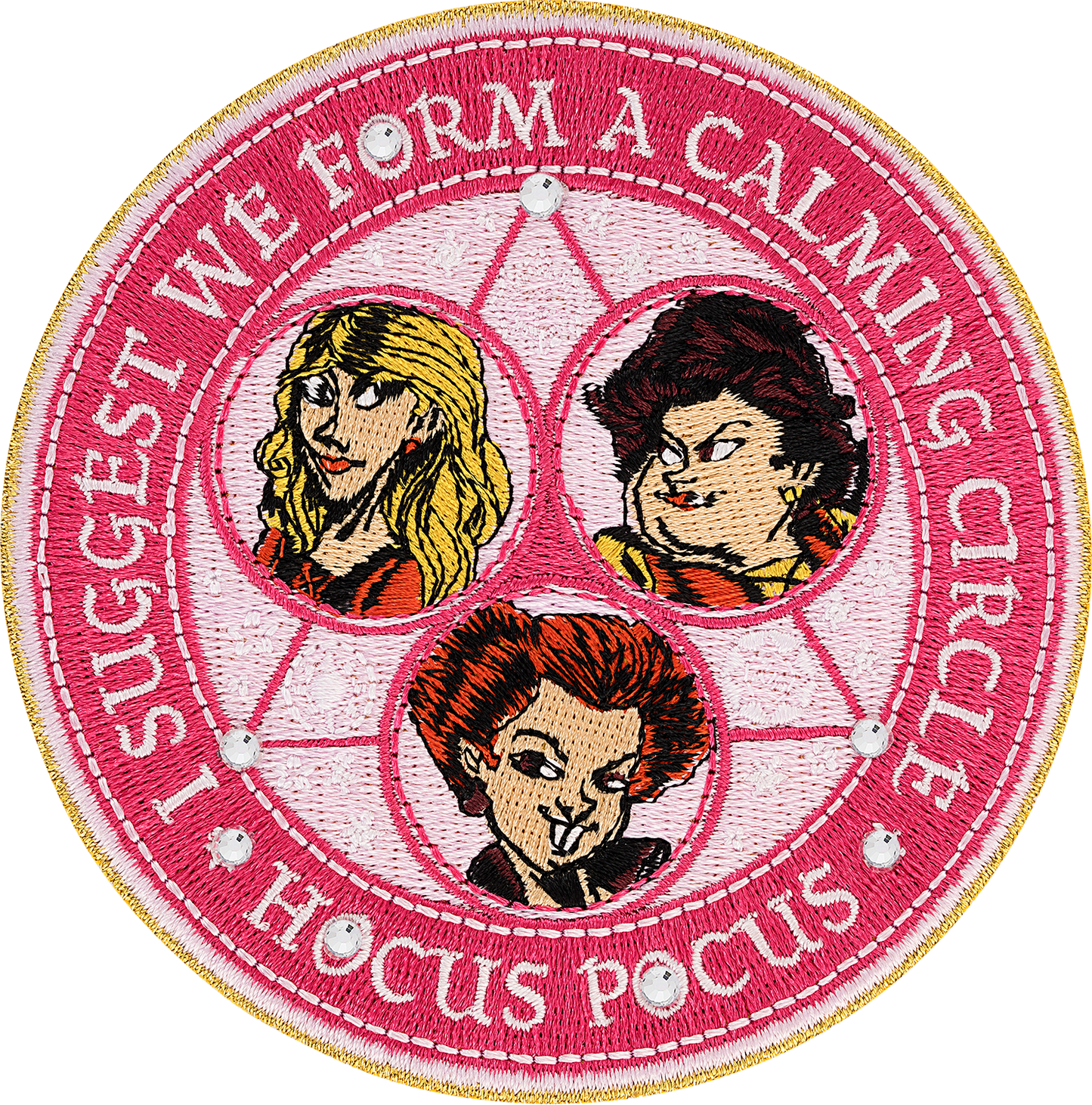 "I Suggest We Form a Calming Circle" Patch
