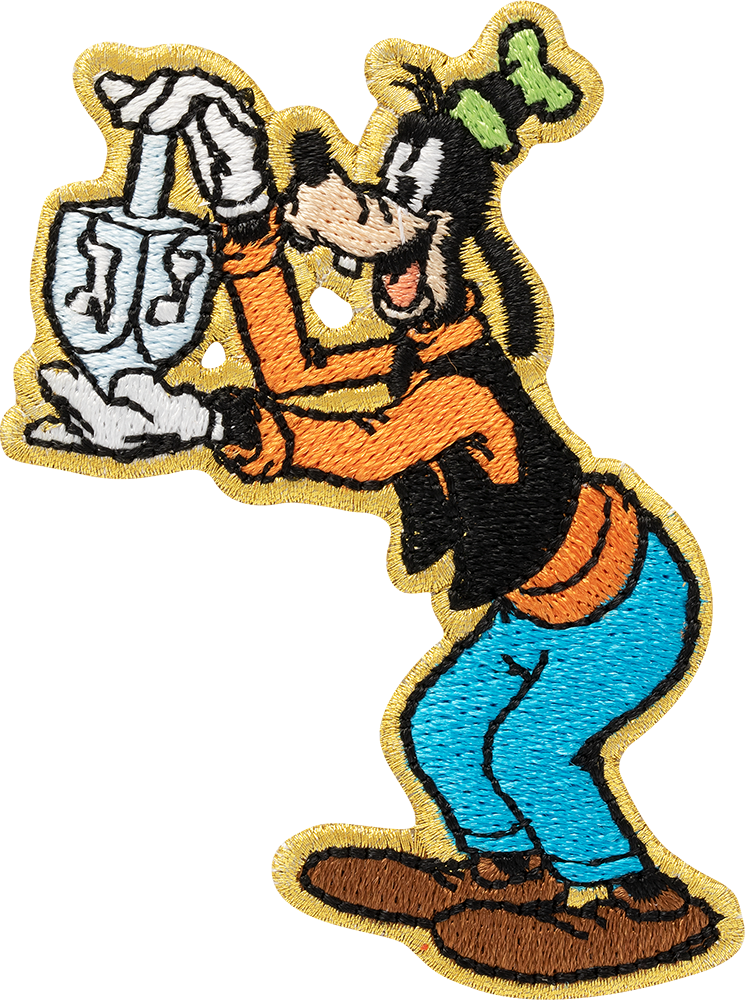 Disney Dreidel Goofy Patch