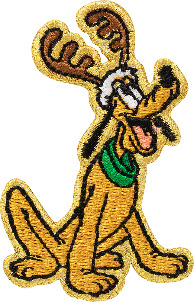 Disney Holiday Pluto Patch