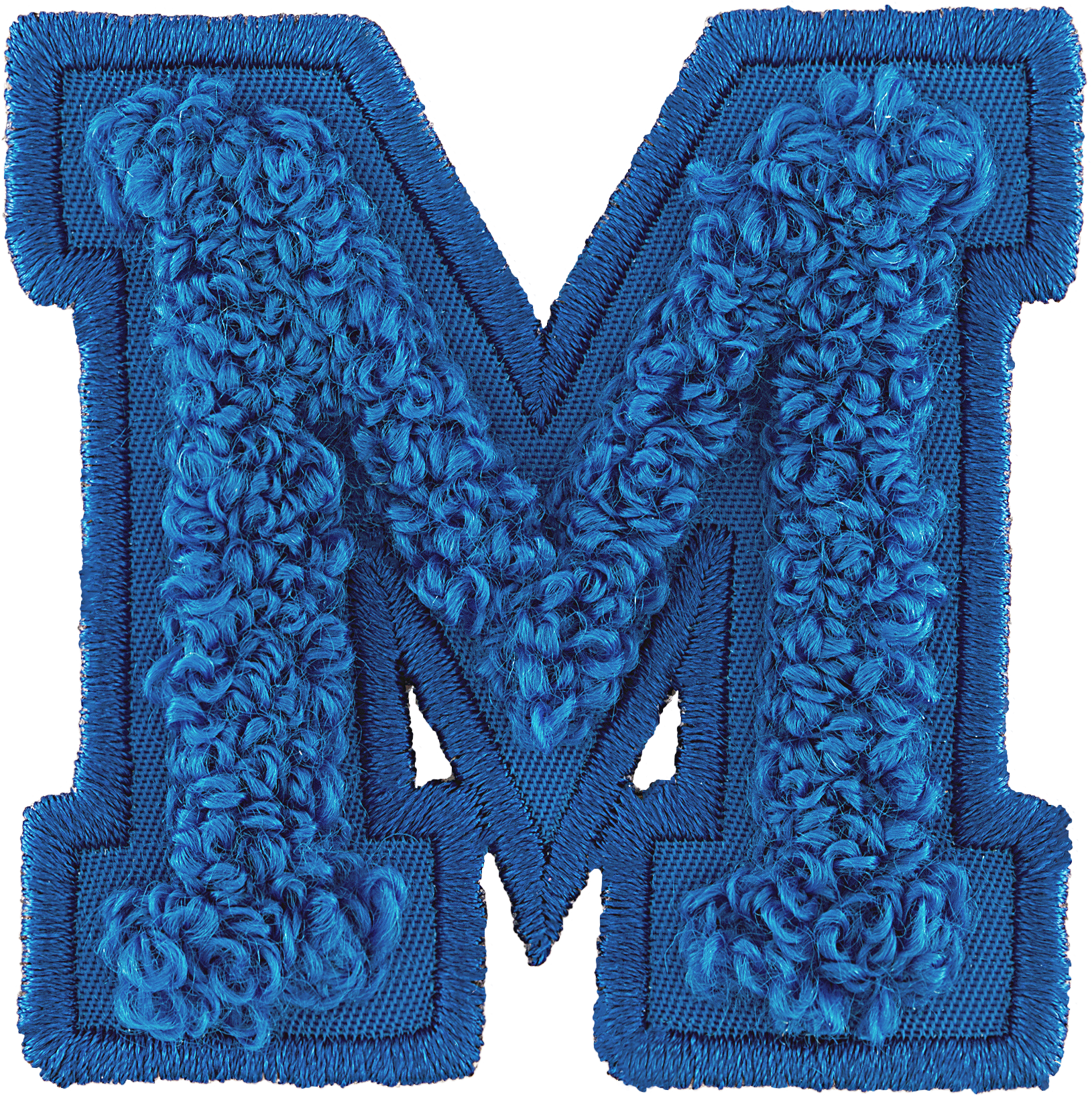 Berry Blue Letter Patch (Pre-Order)