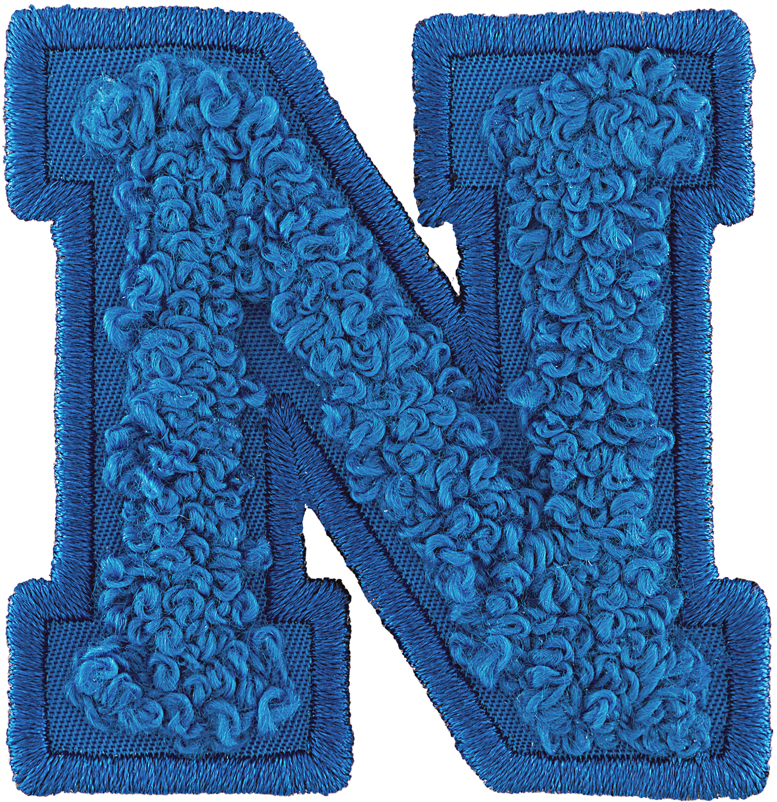 Berry Blue Letter Patch (Pre-Order)