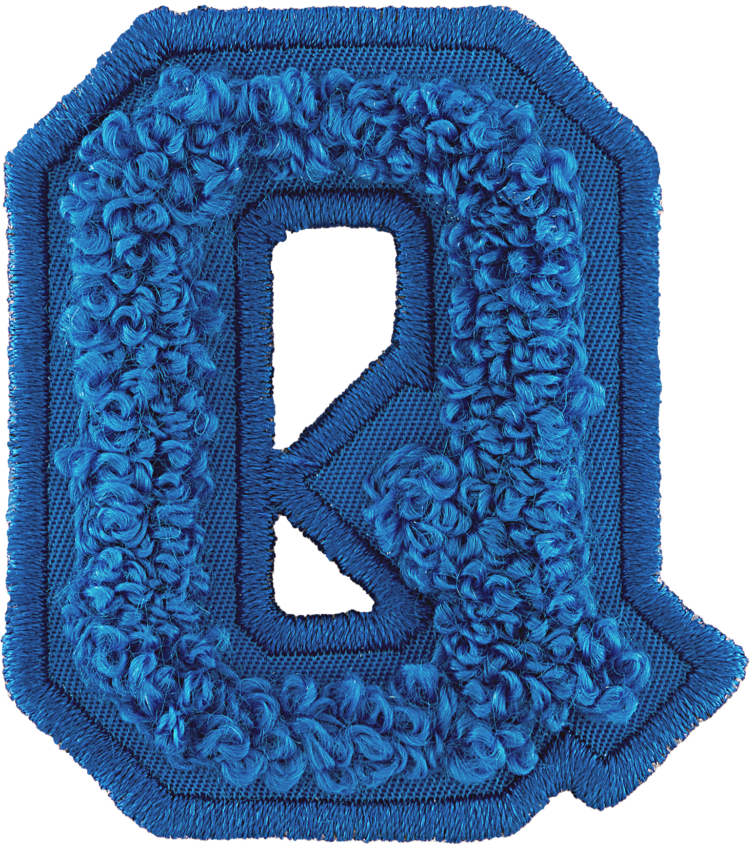 Berry Blue Letter Patch (Pre-Order)