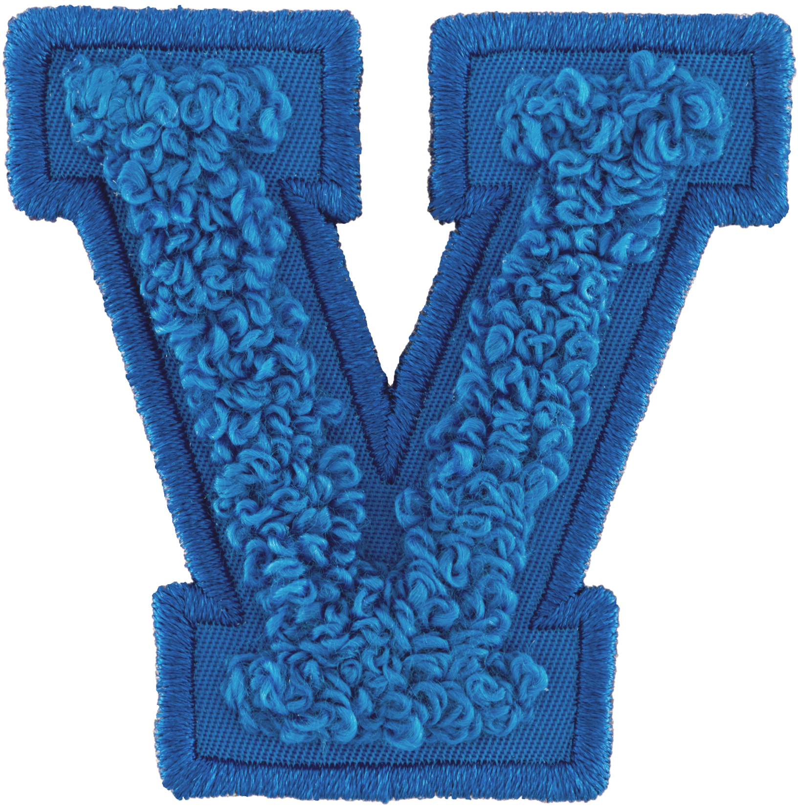 Berry Blue Letter Patch (Pre-Order)