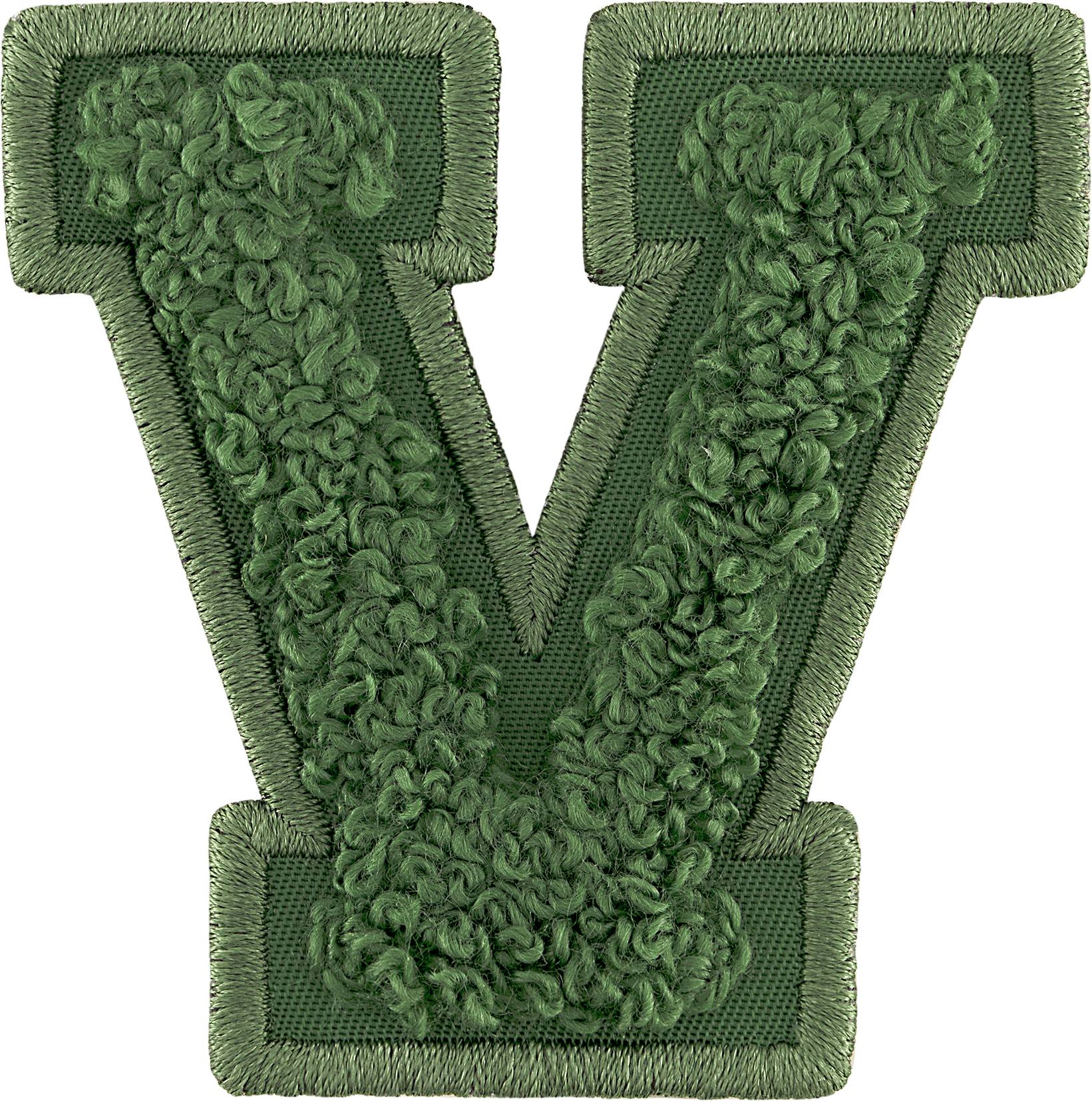 Olive Letter Patch (Pre-Order)