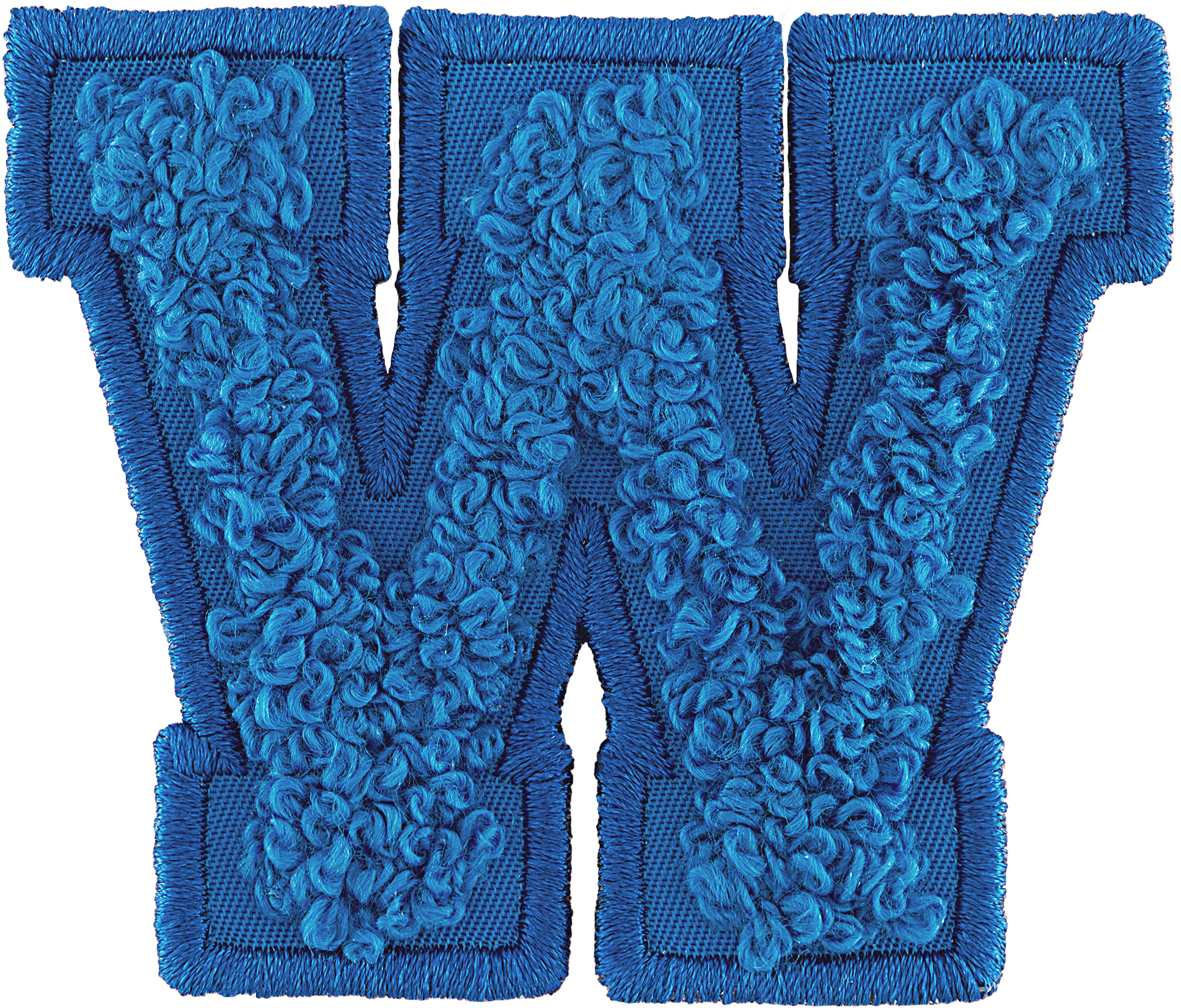 Berry Blue Letter Patch (Pre-Order)