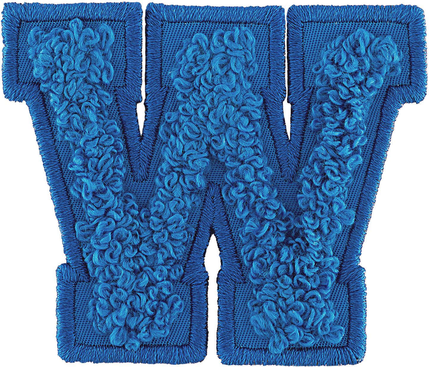 Berry Blue Letter Patch (Pre-Order)