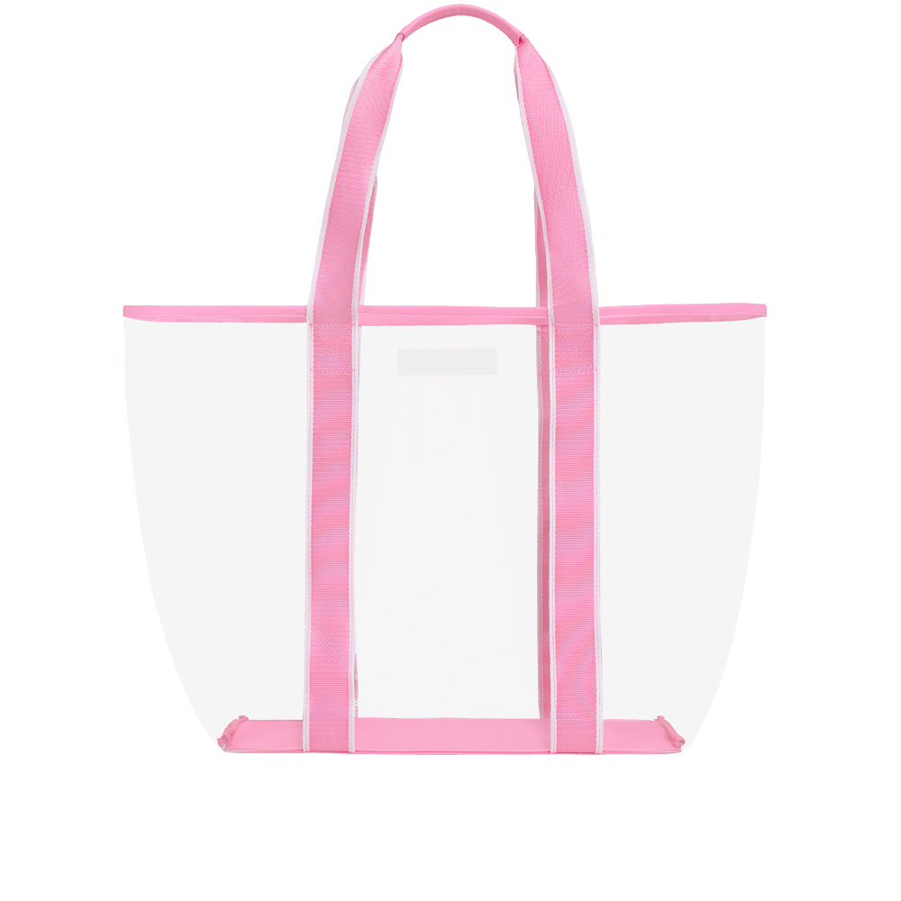 Stoney Clover Lane Clear Market Tote - Pink