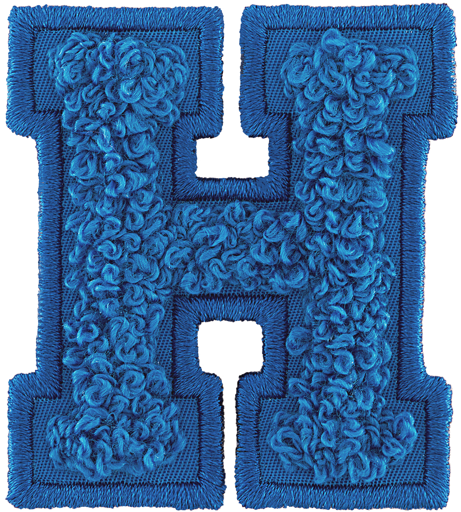 Berry Blue Letter Patch (Pre-Order)