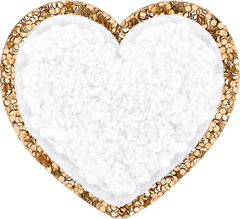 Glitter Heart Patch by Stoney Clover – Menagerie Boutique
