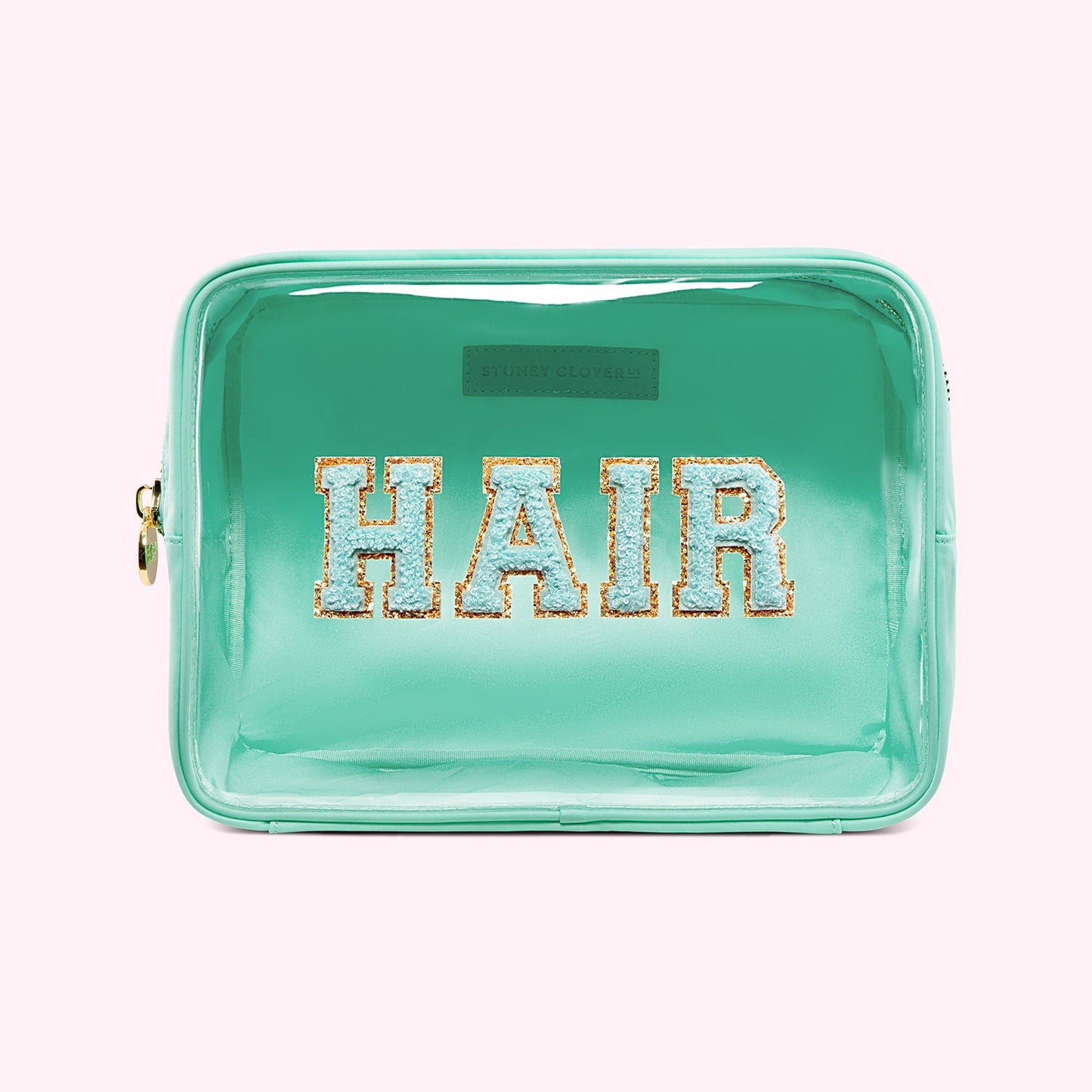 Hair Clear Front Large Pouch | Customizable Large Pouch - Stoney Clover ...