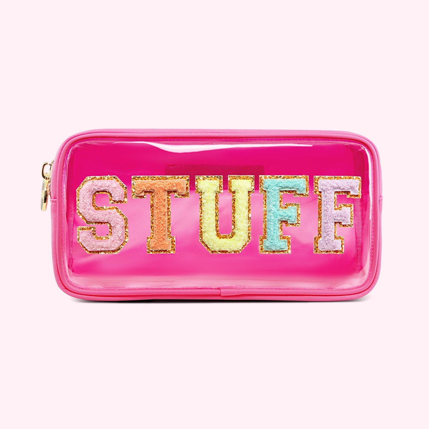 Stuff Clear Front Small Pouch