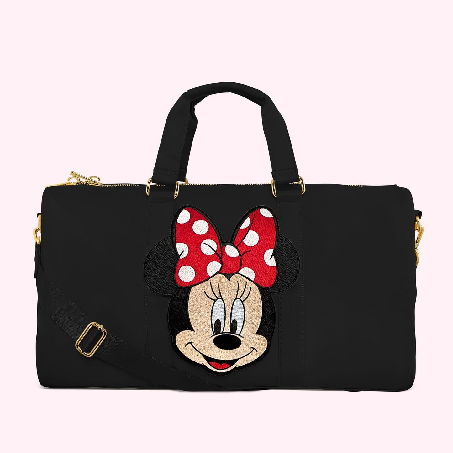 Classic Noir Duffle with Jumbo Minnie Patch